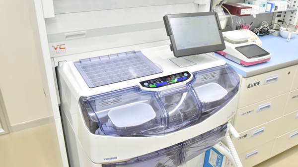 ウェルネス薬局皆生店の調剤器具