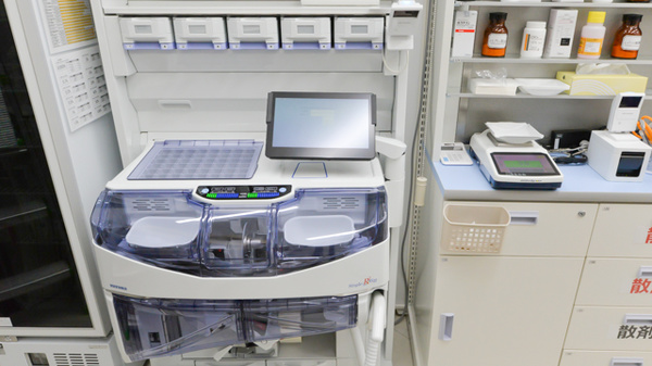 ウォンツ庚午薬局の調剤器具