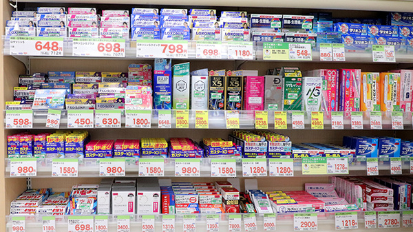 スギ薬局 葛西駅前店の一般医薬品
