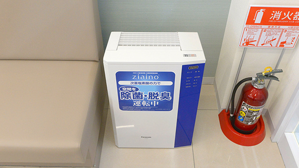 ウェルネス薬局八屋店の感染予防対策