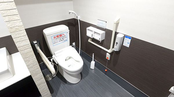 ウェルネス薬局八屋店のお手洗い