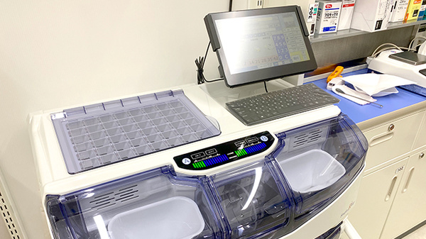 調剤薬局ツルハドラッグ甲府徳行店の調剤器具