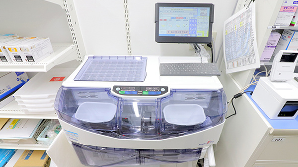 調剤薬局ツルハドラッグ若葉台イースト店の調剤器具
