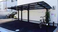 くれよん薬局 岸和田店の駐輪場