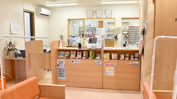 中央薬局　かわわだ店の受付/カウンター
