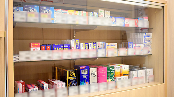 コスモス調剤薬局　玉島爪崎店の一般医薬品