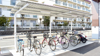 コスモス調剤薬局　京口店の駐輪場