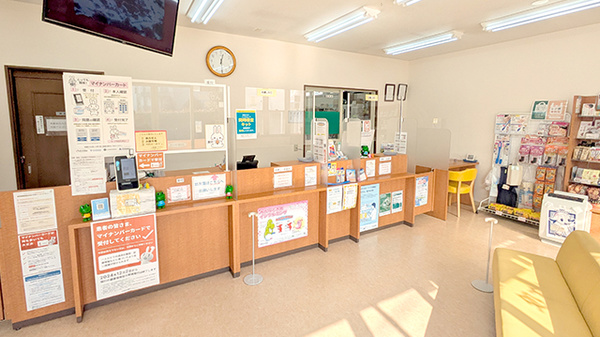 ありす薬局　青葉店の受付/カウンター