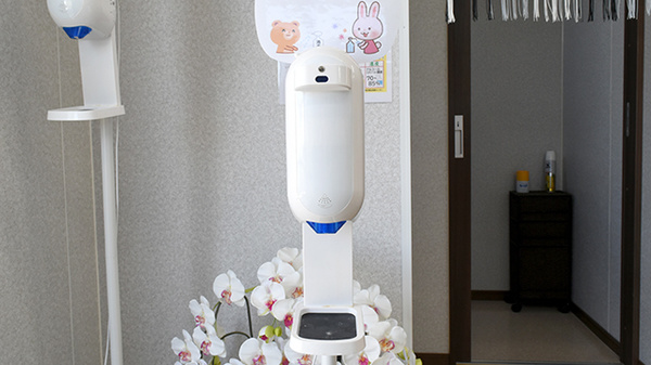 にじいろ薬局の感染予防対策