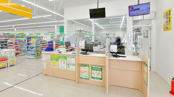 スギ薬局 舞鶴病院前店の受付/カウンター
