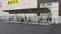 コスモス調剤薬局　伊奈平店の駐輪場
