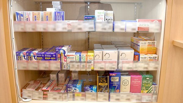 コスモス調剤薬局　四之宮店の一般医薬品