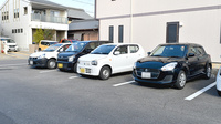 ククル薬局の駐車場