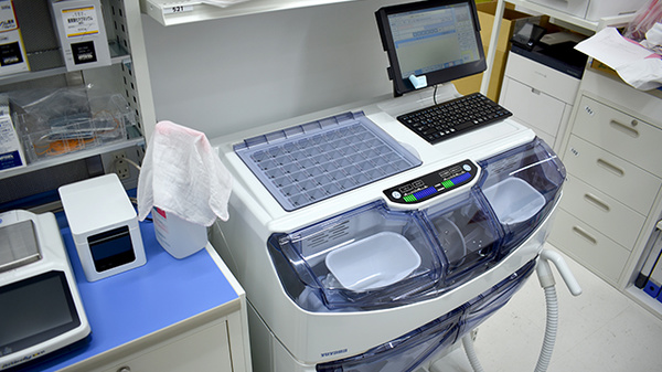 調剤薬局ツルハドラッグ函館湯川西店の調剤器具