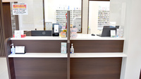 オリーブ薬局 柏の葉キャンパス店の受付/カウンター