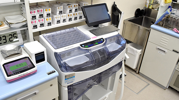 西向日ゆう薬局の調剤器具