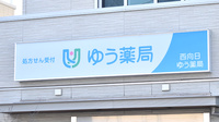 西向日ゆう薬局の看板