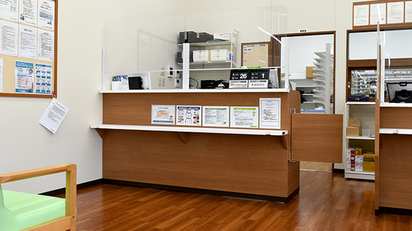 杏林堂薬局　焼津大住店の受付/カウンター