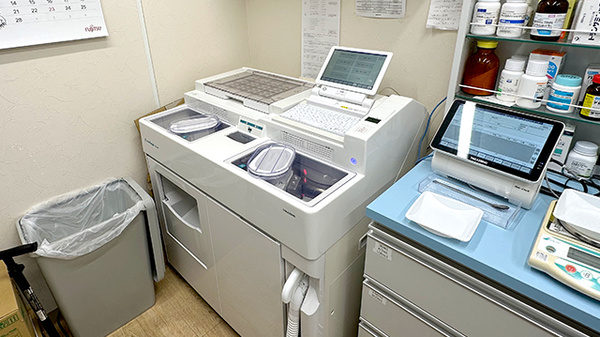 アイル薬局駒込店の調剤器具
