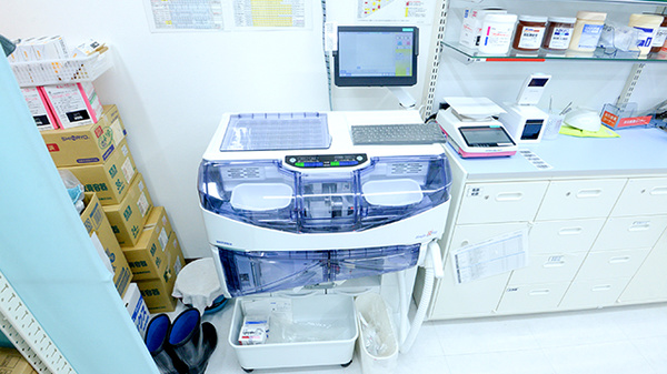 調剤薬局ツルハドラッグ豊田前山店の調剤器具