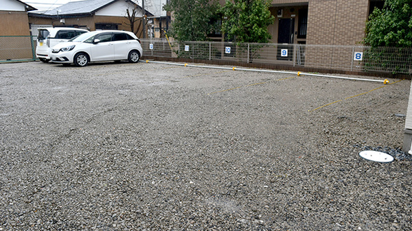 パル薬局新堀店の駐車場