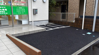 パル薬局新堀店の駐輪場