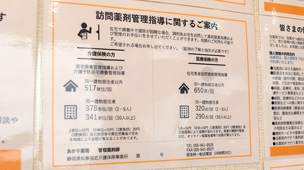 あかり薬局の在宅対応