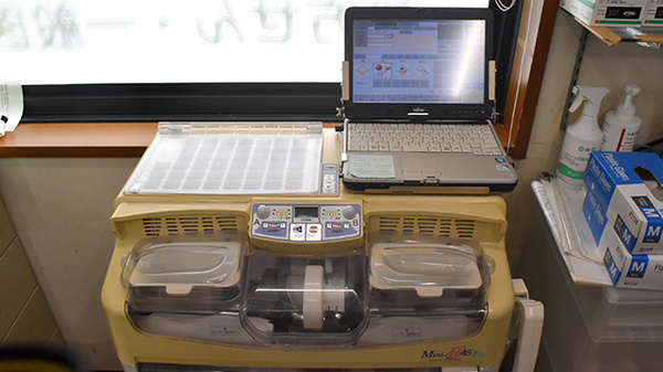 しんわ薬局大磯店の調剤器具