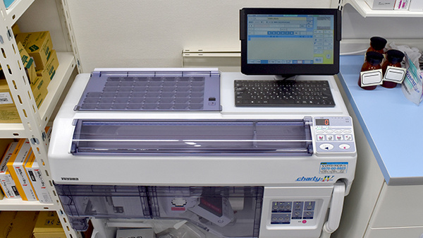 ウェルパーク調剤薬局　高田馬場駅前店の調剤器具