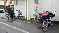 ドラッグセイムス小平東薬局の駐輪場