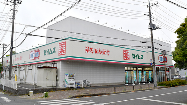 ドラッグセイムス武州長瀬駅前薬局の外観