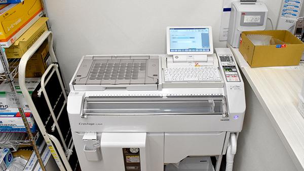 サンメディカル　さわら玉造薬局の調剤器具