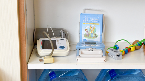 薬局はなファーマシー曳舟の血圧計