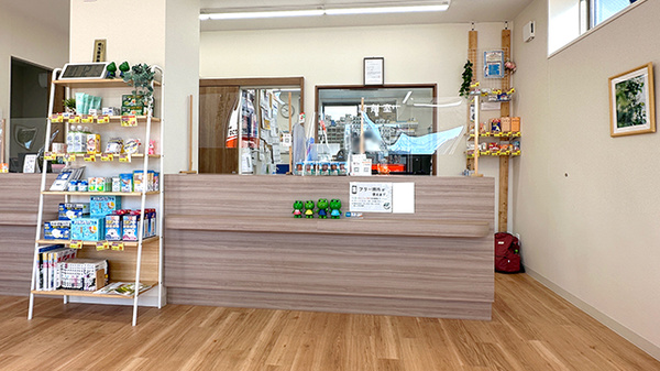 わこう北口薬局の受付/カウンター