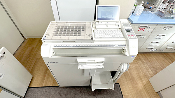 わこう北口薬局の調剤器具