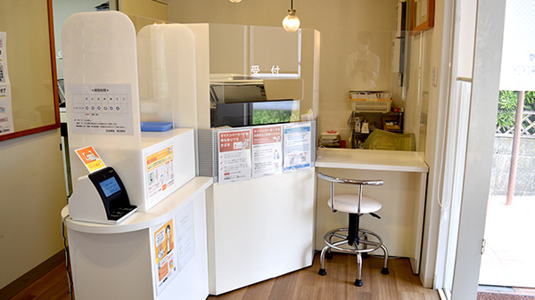 加地薬局 東吉野店の受付/カウンター