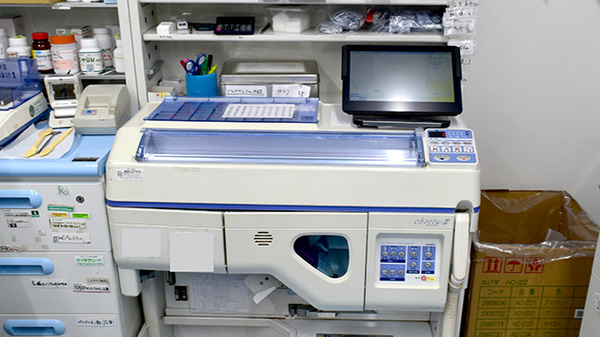 大信薬局下曽根店の調剤器具