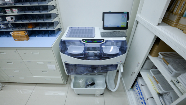 調剤薬局ツルハドラッグ東郷店の調剤器具