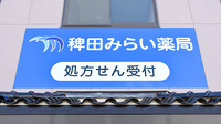 稗田みらい薬局の看板