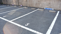 稗田みらい薬局の駐車場