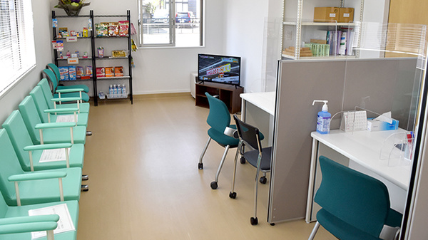 グリーンファーマシーの受付/カウンター