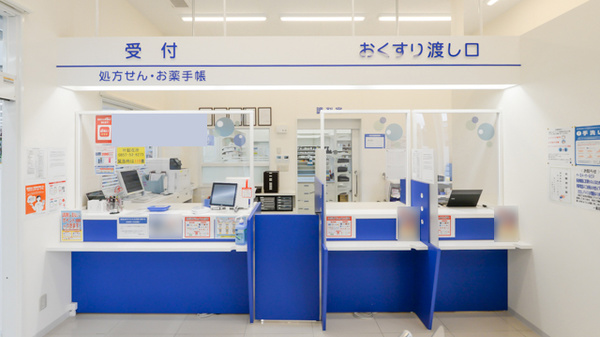 ウェルネス薬局叶店の受付/カウンター