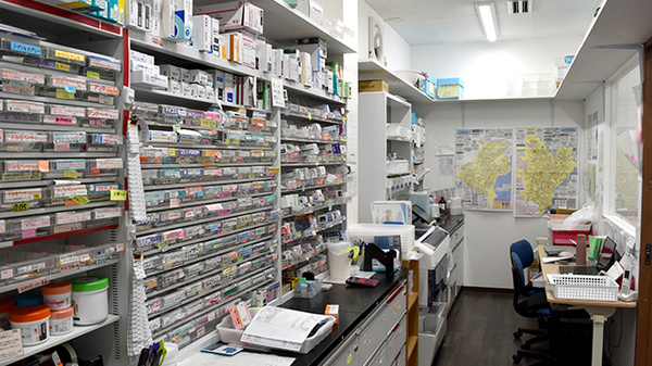 カナール調剤薬局唐崎店の調剤室