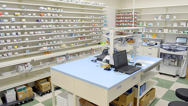 コスモス調剤薬局　多肥上町店の調剤室