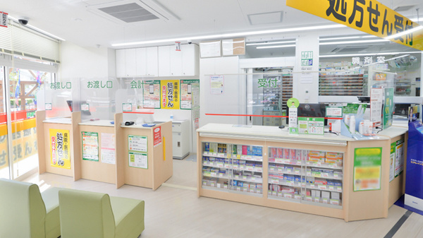 スギ薬局 池田駅前店の受付/カウンター