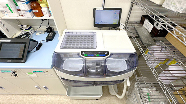 キブナ薬局の調剤器具