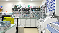中央薬局宿根店の調剤室