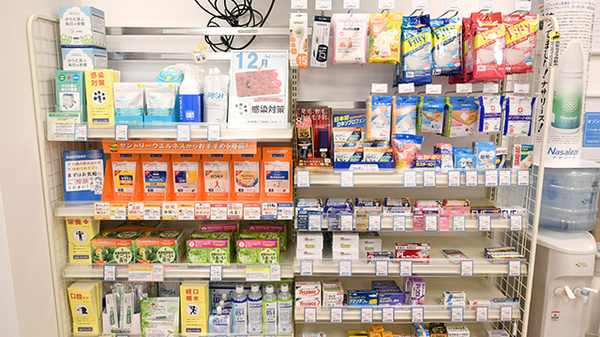 クオール薬局 ブランチ調布店の一般医薬品