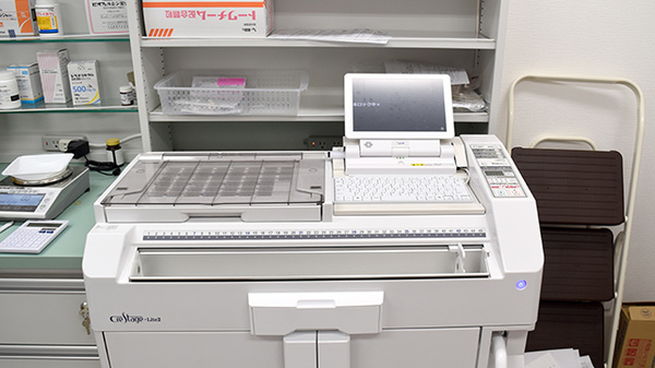 ポトス薬局 にょい店の調剤器具