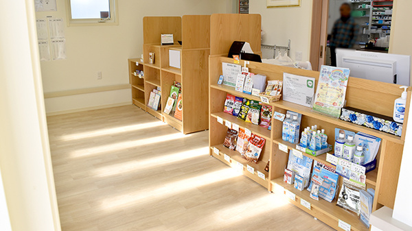 かえる薬局篠原駅前店の受付/カウンター